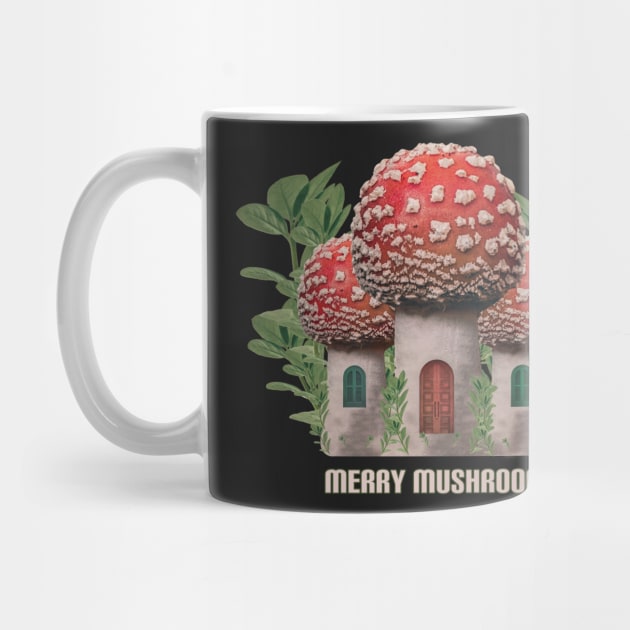 Vintage Merry Mushroom by SOF1AF